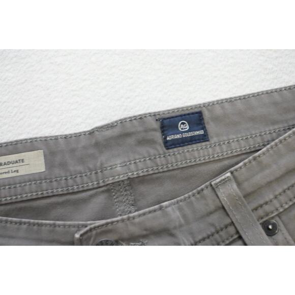 AG Adriano Goldschmied Graduate Tailored Leg Stretch Chino Pants Mens 36 x 34 - Picture 9 of 11